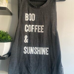 Beach-body Tank Top small grey